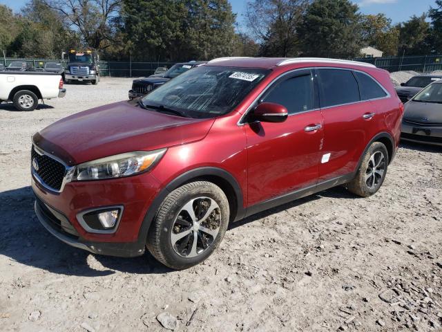 KIA SORENTO EX 2016 with VIN 5XYPH4A1XGG023764 - Photo from auction