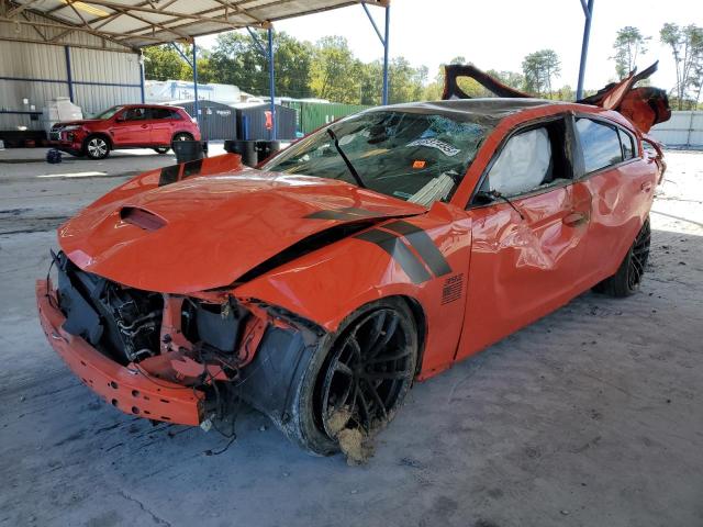 DODGE CHARGER R/ 2018 with VIN 2C3CDXGJ9JH139859 - Photo from auction