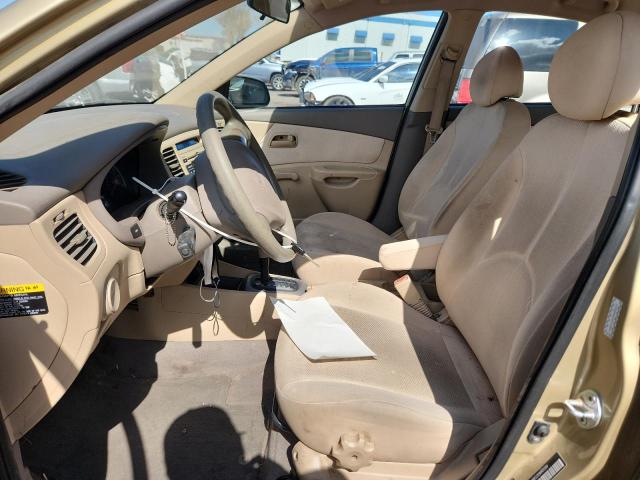 Photo 7 from auction – 2009 KIA RIO BASE with VIN KNADE223196455310