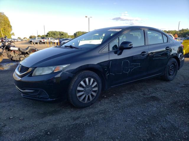HONDA CIVIC LX 2013 with VIN 19XFB2F55DE204681 - Photo from auction