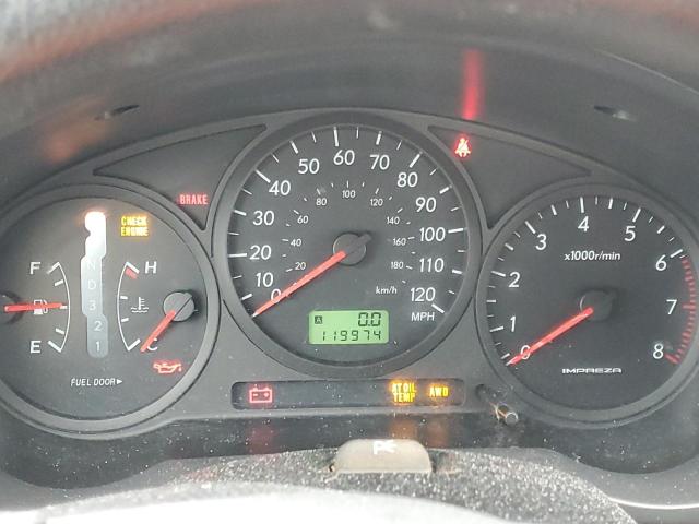 Photo 9 from auction – 2005 SUBARU IMPREZA RS with VIN JF1GG675X5H806392