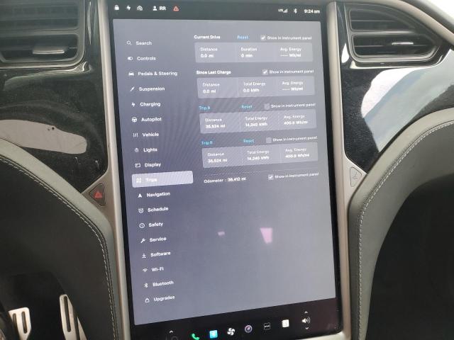 Photo 9 from auction – 2019 TESLA MODEL X with VIN 5YJXCAE47KF188768