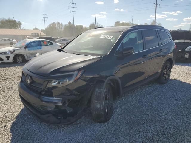 HONDA PILOT SE 2022 with VIN 5FNYF6H20NB001927 - Photo from auction
