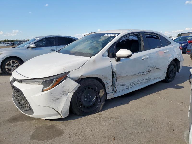 TOYOTA COROLLA LE 2021 with VIN 5YFEPMAE0MP249011 - Photo from auction