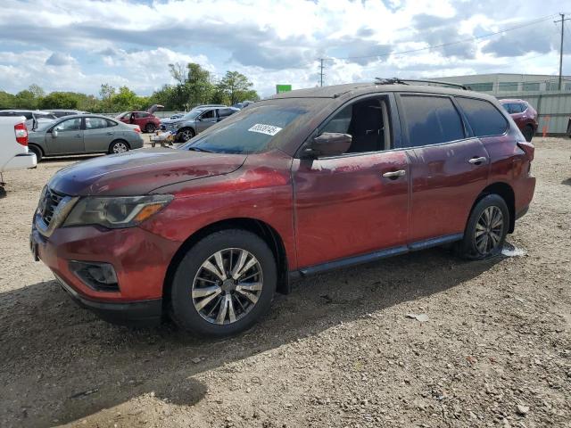 NISSAN PATHFINDER 2017 with VIN 5N1DR2MM0HC682383 - Photo from auction