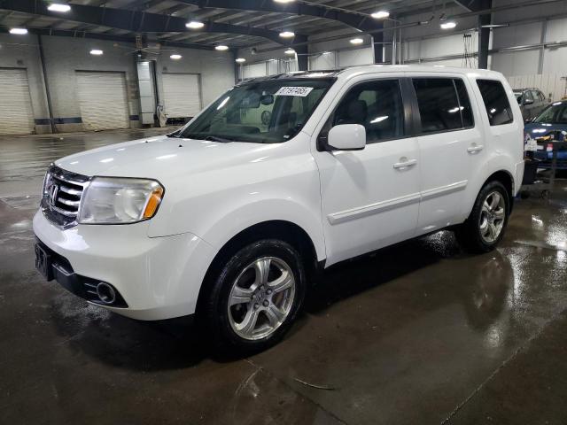 HONDA PILOT EXL 2014 with VIN 5FNYF4H5XEB037073 - Photo from auction