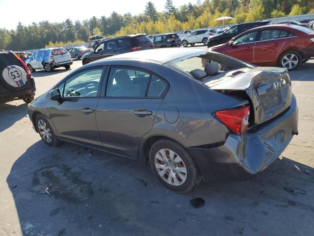 Photo 2 from auction – 2012 HONDA CIVIC LX with VIN 2HGFB2F55CH332763