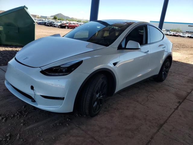 TESLA MODEL Y 2025 with VIN 7SAYGAEE0SF277747 - Photo from auction
