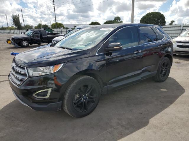 FORD EDGE TITANIUM 2016 with VIN 2FMPK3K82GBB42206 - Photo from auction