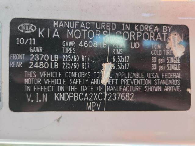 Photo 14 from auction – 2012 KIA SPORTAGE L with VIN KNDPBCA2XC7237682