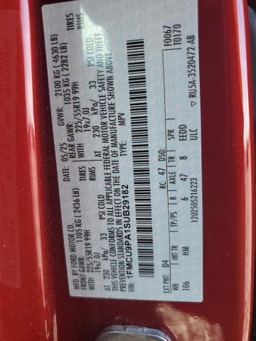Photo 14 from auction – 2025 FORD ESCAPE with VIN 1FMCU9PA1SUB29182