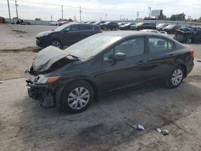 HONDA CIVIC LX 2012 with VIN 2HGFB2F58CH591196 - Photo from auction
