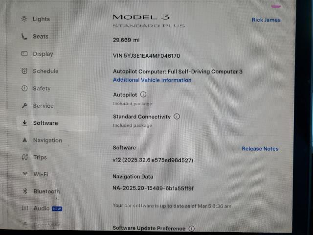Photo 9 from auction – 2021 TESLA MODEL 3 with VIN 5YJ3E1EA4MF046170