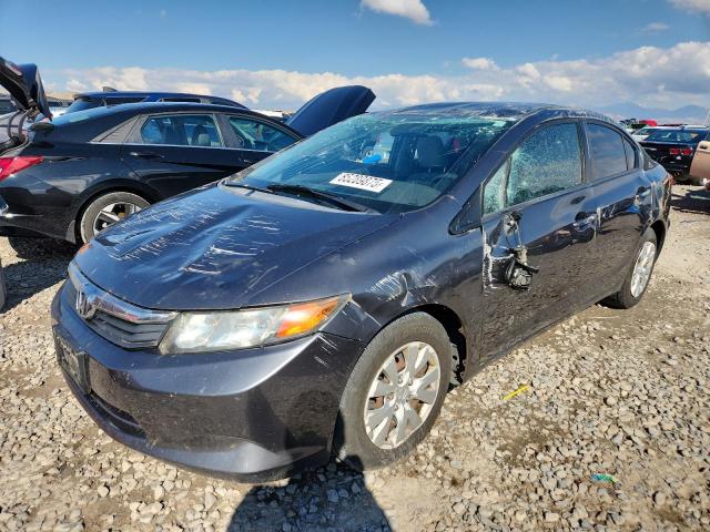 HONDA CIVIC LX 2012 with VIN 2HGFB2F5XCH313786 - Photo from auction