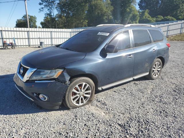 NISSAN PATHFINDER S 2015 with VIN 5N1AR2MN2FC620122 - Photo from auction
