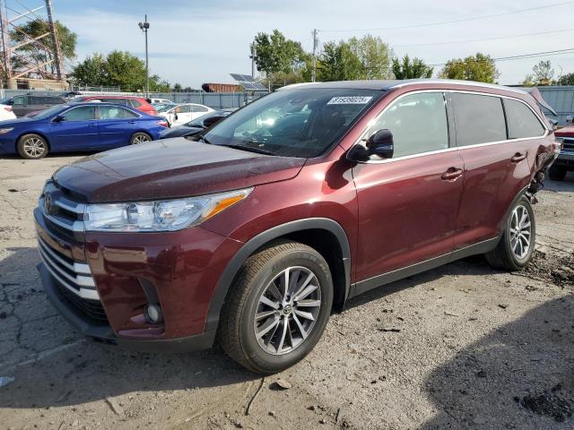 TOYOTA HIGHLANDER 2019 with VIN 5TDJZRFH1KS945003 - Photo from auction