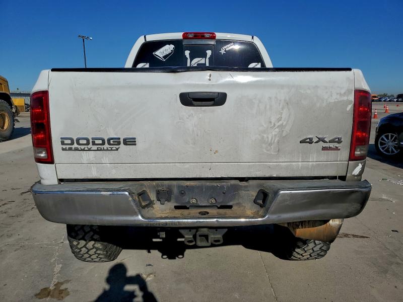 Photo 6 from auction – 2004 DODGE RAM 2500 S with VIN 3D7KU28C14G217605