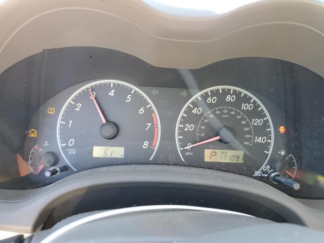 Photo 9 from auction – 2009 TOYOTA COROLLA BA with VIN JTDBL40E29J044513