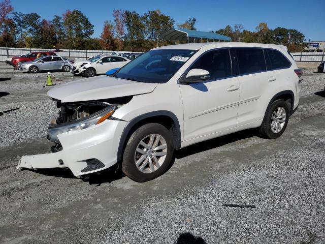 TOYOTA HIGHLANDER 2015 with VIN 5TDZKRFHXFS061901 - Photo from auction