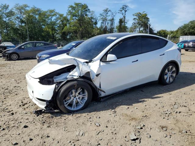TESLA MODEL Y 2022 with VIN 7SAYGAEE1NF507929 - Photo from auction