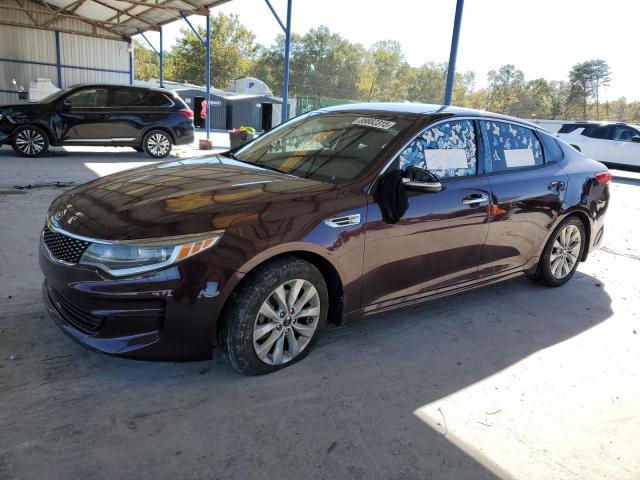 KIA OPTIMA EX 2018 with VIN 5XXGU4L33JG185564 - Photo from auction