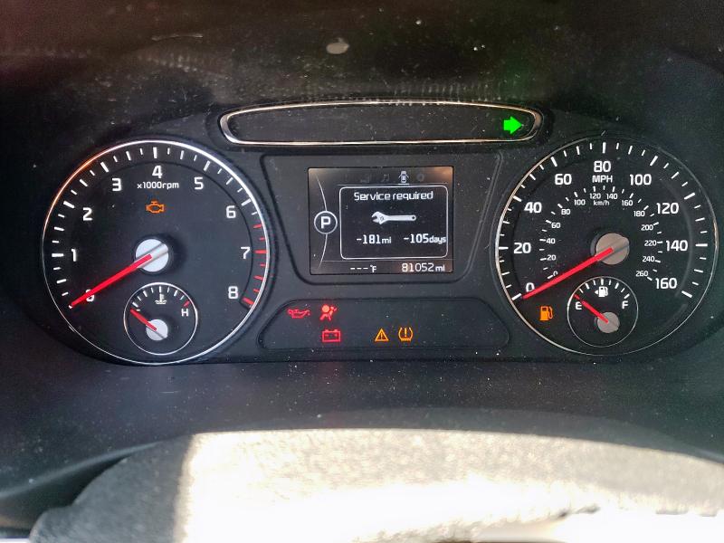 Photo 9 from auction – 2016 KIA SORENTO LX with VIN 5XYPG4A37GG039375