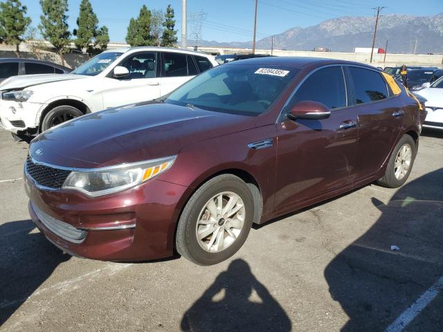 KIA OPTIMA LX 2018 with VIN 5XXGT4L34JG186287 - Photo from auction