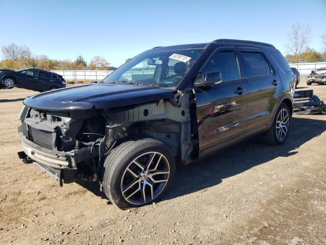FORD EXPLORER S 2016 with VIN 1FM5K8GT3GGC90147 - Photo from auction