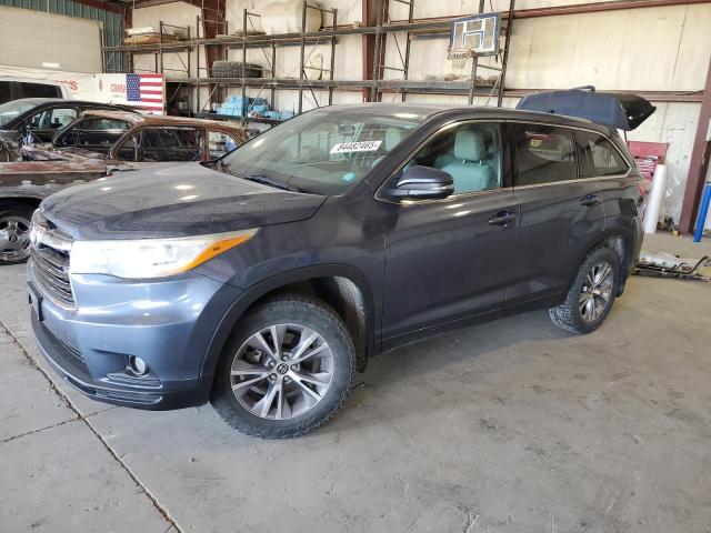 TOYOTA HIGHLANDER 2016 with VIN 5TDBKRFH6GS316644 - Photo from auction