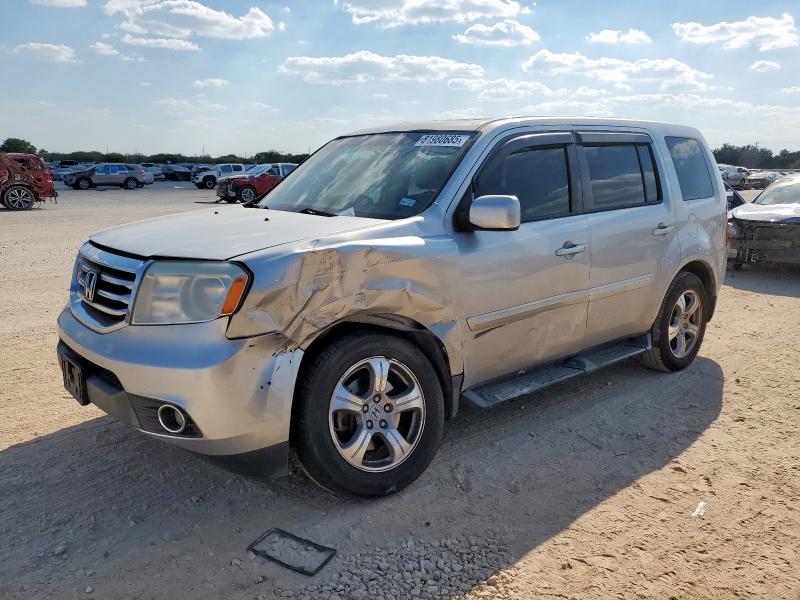 HONDA PILOT EXL 2015 with VIN 5FNYF3H52FB034194 - Photo from auction