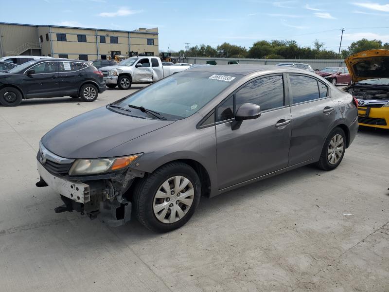 HONDA CIVIC LX 2012 with VIN 19XFB2F55CE098165 - Photo from auction