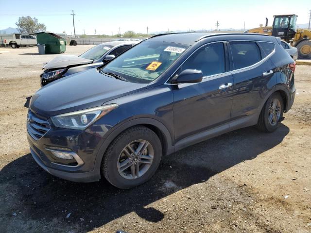 HYUNDAI SANTA FE S 2017 with VIN 5NMZU3LB1HH038455 - Photo from auction