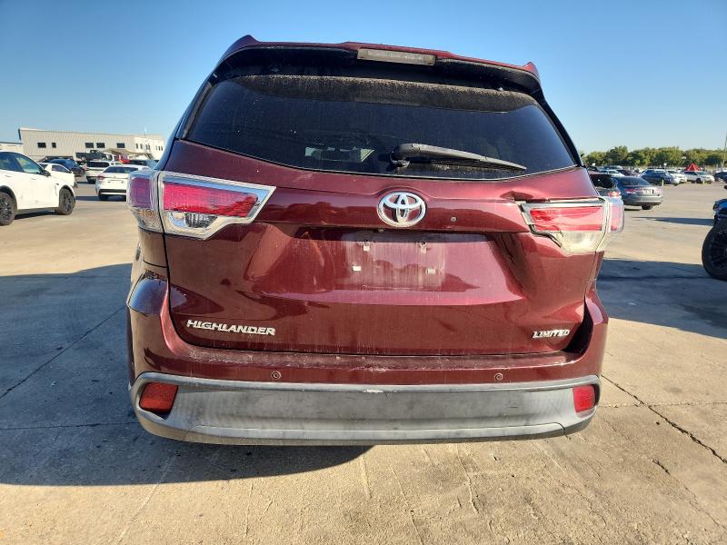 Photo 6 from auction – 2015 TOYOTA HIGHLANDER with VIN 5TDYKRFH0FS094031