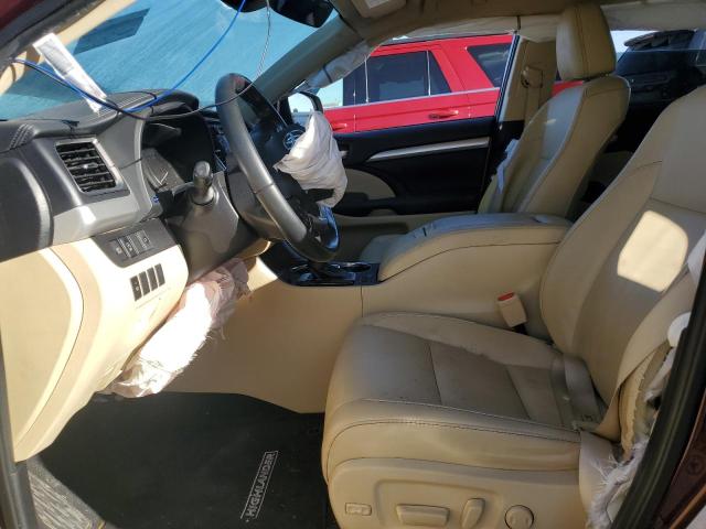 Photo 7 from auction – 2019 TOYOTA HIGHLANDER with VIN 5TDJZRFH3KS724776