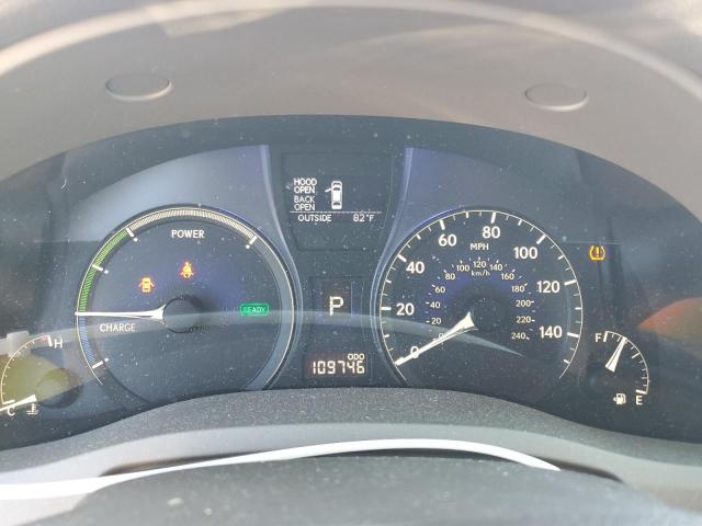 Photo 9 from auction – 2011 LEXUS RX 450H with VIN JTJBC1BA3B2039570