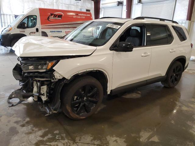 Photo 1 from auction – 2025 HONDA PILOT BLAC with VIN 5FNYG1H91SB010807