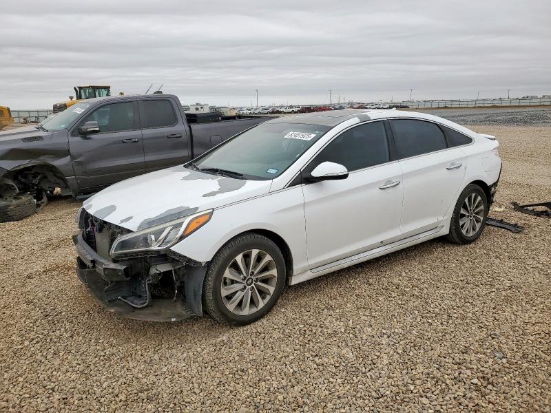 HYUNDAI SONATA SPO 2017 with VIN 5NPE34AF4HH469906 - Photo from auction