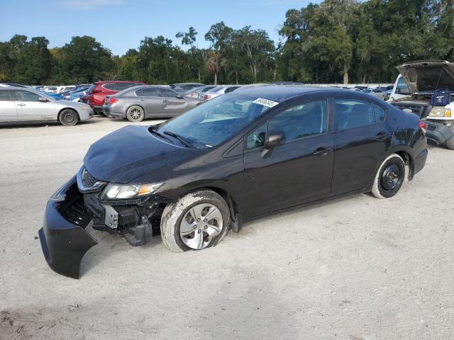 HONDA CIVIC LX 2013 with VIN 19XFB2F57DE008502 - Photo from auction