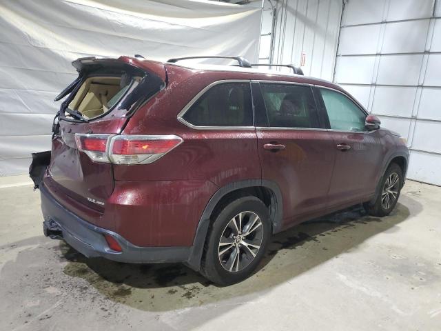 Photo 3 from auction – 2016 TOYOTA HIGHLANDER with VIN 5TDJKRFH4GS227313
