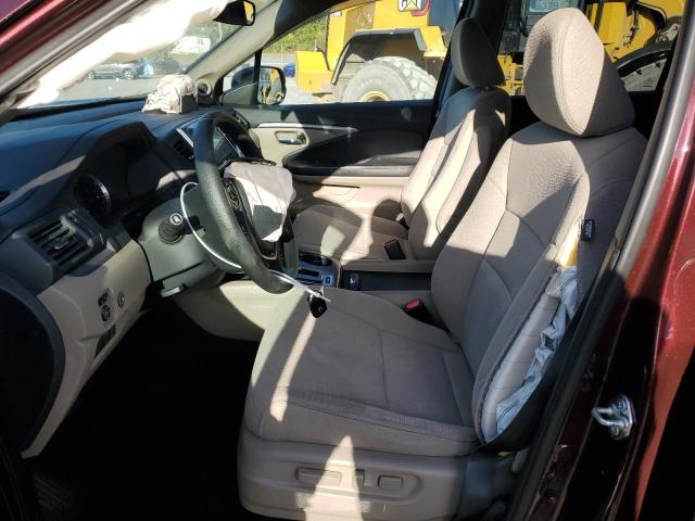 Photo 7 from auction – 2017 HONDA PILOT EX with VIN 5FNYF5H3XHB013140