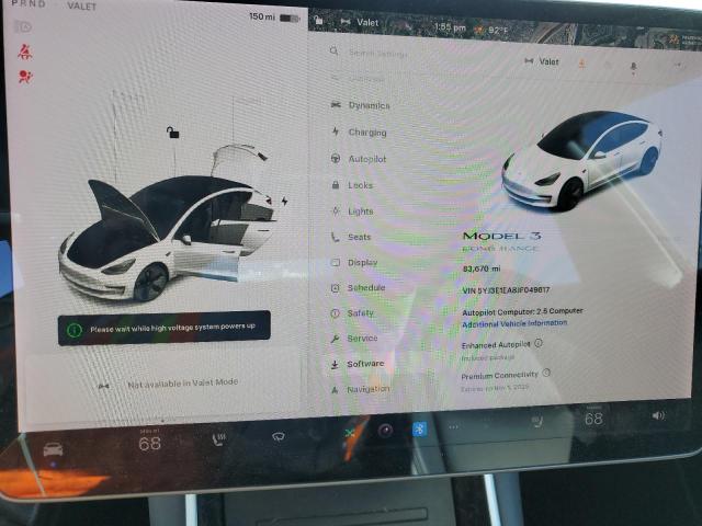 Photo 9 from auction – 2018 TESLA MODEL 3 with VIN 5YJ3E1EA8JF049617