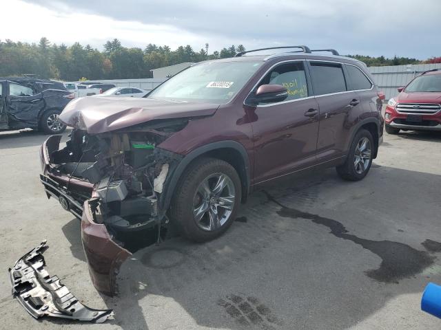 TOYOTA HIGHLANDER LIMITED 2017 with VIN 5TDDZRFH6HS422341 - Photo from auction