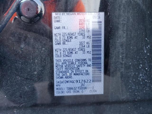 Photo 14 from auction – 2016 NISSAN ROGUE with VIN 5N1AT2MT4GC917622