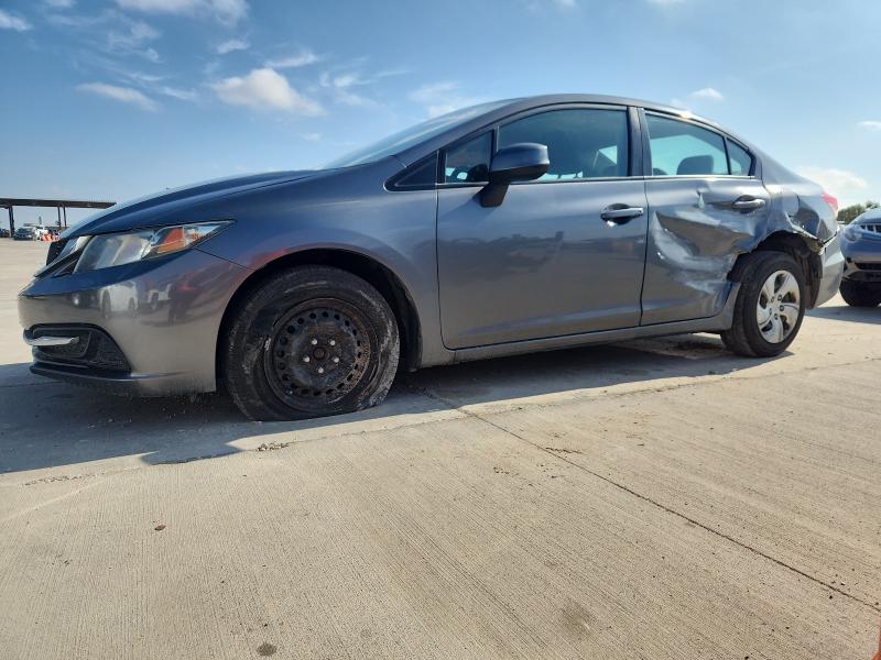 Photo 1 from auction – 2013 HONDA CIVIC LX with VIN 2HGFB2F53DH520750