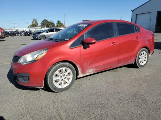 KIA RIO LX 2014 with VIN KNADM4A34E6379639 - Photo from auction