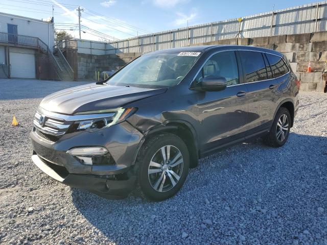 HONDA PILOT EX 2018 with VIN 5FNYF6H31JB033661 - Photo from auction