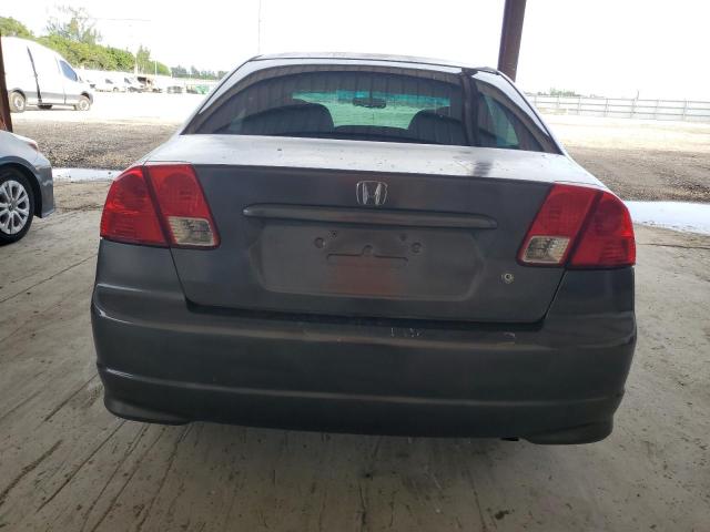 Photo 6 from auction – 2005 HONDA CIVIC LX with VIN 2HGES16535H540004