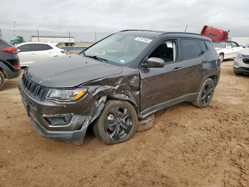 JEEP COMPASS LATITUDE 2021 with VIN 3C4NJCBBXMT587092 - Photo from auction