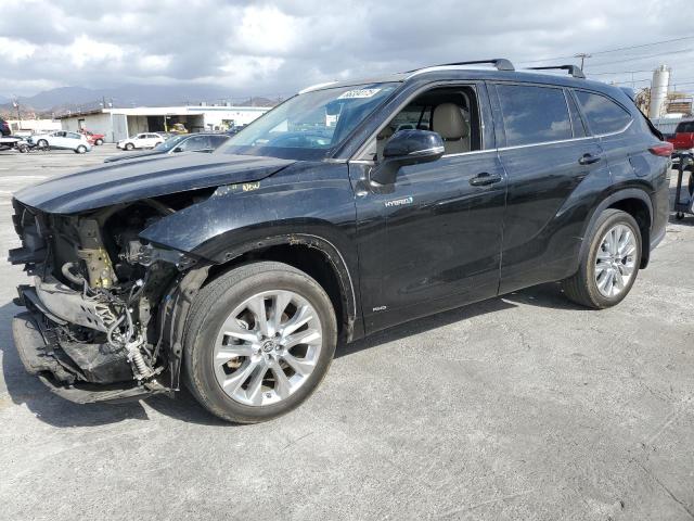 TOYOTA HIGHLANDER 2021 with VIN 5TDDBRCH6MS023450 - Photo from auction
