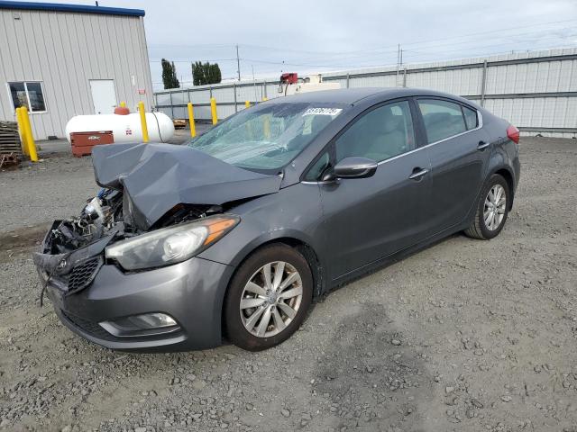 KIA FORTE EX 2014 with VIN KNAFX4A89E5118766 - Photo from auction